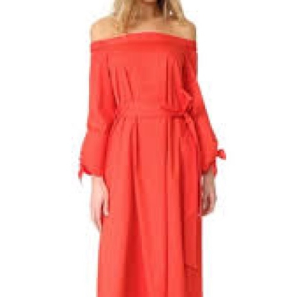Tibi off shoulder dress